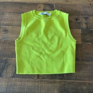 Green Zara Shirt